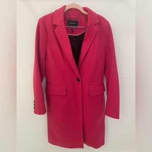 BCBG MAXAZIRA Pink Wool Coat